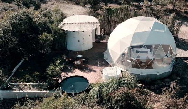 Exquisite Luxurious Dome with Outdoor Shower and Private Pool in Texas
