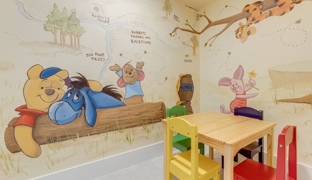 Games & Theater Themed Room | Kids Themed Bedrooms | Private Pool with Golf Course Views