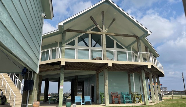 ICW water front! This VIEW- from every room! Watch dolphins, boats & barges!