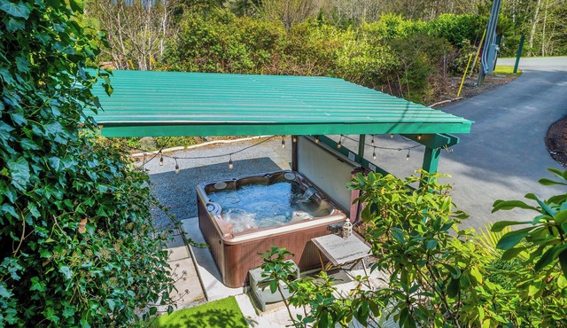 Koi Pond & Meditation Gardens Await In The Quiet Rainforest of East Sooke