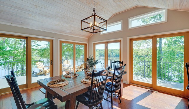 Lakefront Vacation Rental w/Views & Hot Tub!
