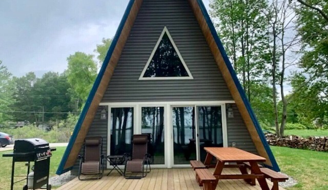 Life’s a Hoot A-Frame Cabin