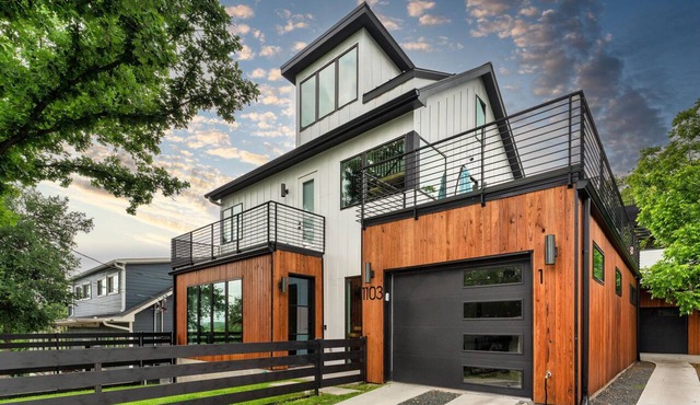 Luxe Austin Riverside House w/Skyline Deck