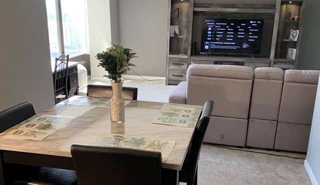 Luxurious High Rise Downtown Apartment With Tons Of Amenities And River View