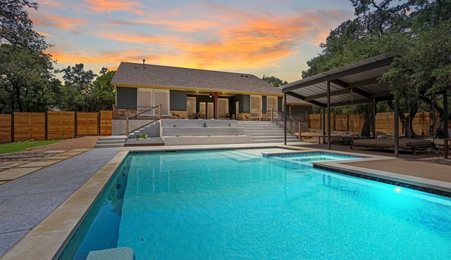 Minglewood I Private pool with cabana just outside Wimberley!