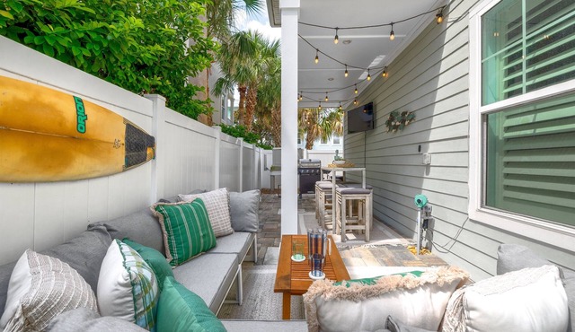 Ocean View Bliss | Steps to Beach + Golf Cart