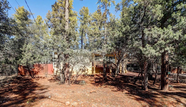 Pet-Friendly Pine Vacation Rental Cottage!