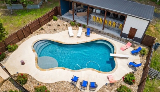 Prism Pines Ranch | Pool,Lake& Outdoor Bar Kitchen
