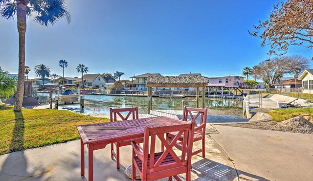 Private Dock, Views: Waterfront Rockport Home!