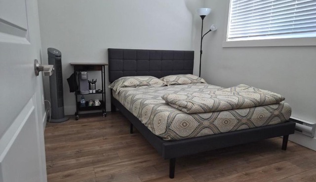 Private modern room with separate entrance