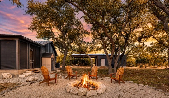 Secluded home with firepit, gas grill, central AC, game room, W/D