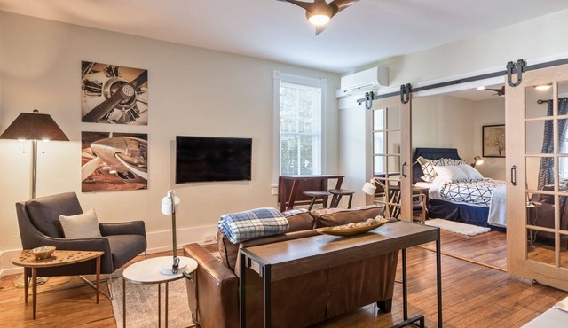 Southern Luxury Apartment | Downtown Charlottesville | 30 Night Minimum
