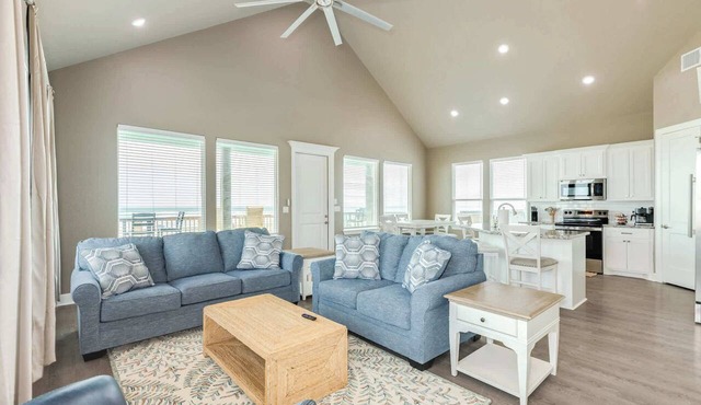 Stunning 4BR Beach House with Private Beach Access