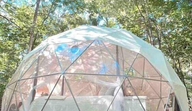 Sublime Geodesic Dome Haven near Lake Oconee in Georgia