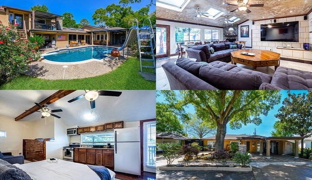 TEXAS SIZE Estate | Pool | Bar | Games | 8 br& 4ba