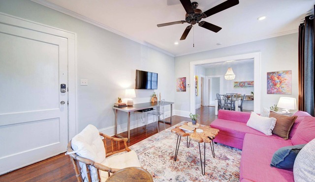 The Home Collection: Boutique Elizabeth King Suite · Private Porch · Near Uptown