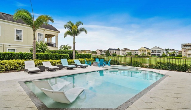 Theater Room | Games Area | Kids Themed Bedrooms | Private Pool with Golf Course Views