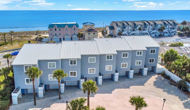 Tybee Island Ocean View Townhouse Unit D
