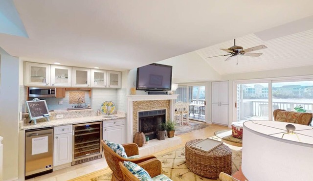 Views of Osprey Lake in Pelican Watch 4 Bedroom