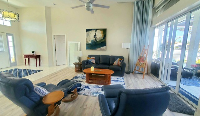 Waterfront Home with Swimming Pool - Walk to the Beach!