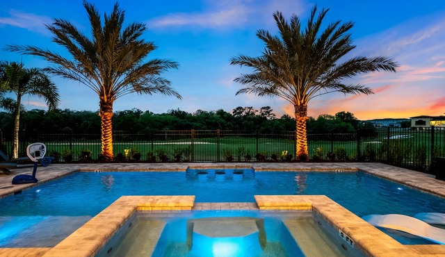WOW Themed Kids Bedrooms | Games Floor | Theater Room | Private Pool with Golf Course Views