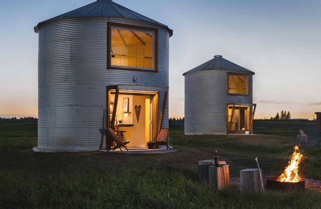 Clark Farm Silos Mountain 