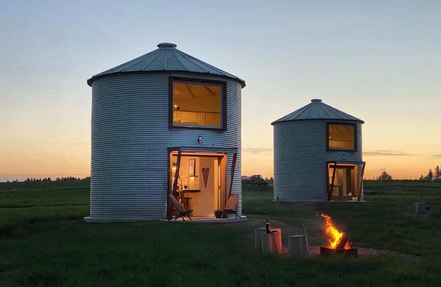 Clark Farm Silos Mountain 