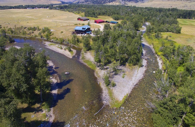 Executive Cabin -1 mile Stillwater River-Caddis Cabin-Montana fly fishing