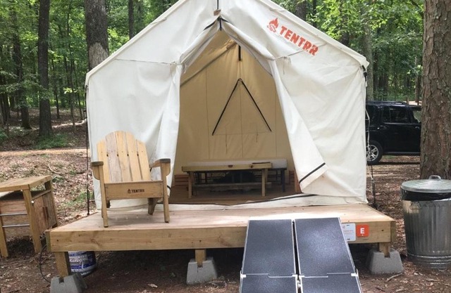 Tentrr State Park Site - Mississippi Tishomingo State Park - Haynes Lake South E - Single Camp