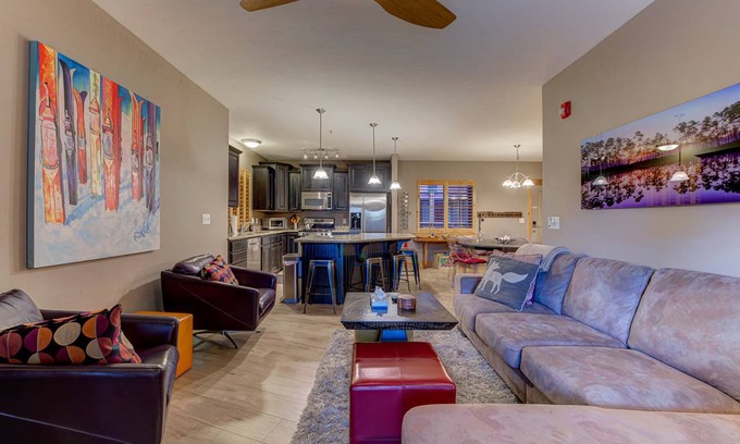 Bear Hollow Village Condo | 124 m² Condo ∙ 3 bedrooms ∙ 9 guests