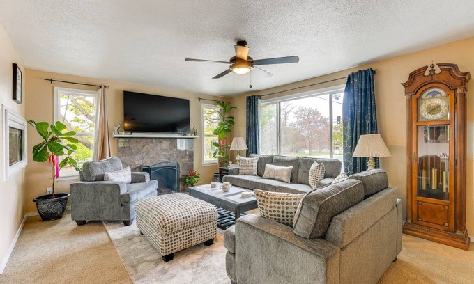 Spokane Valley House | 157 m² House ∙ 3 bedrooms ∙ 8 guests