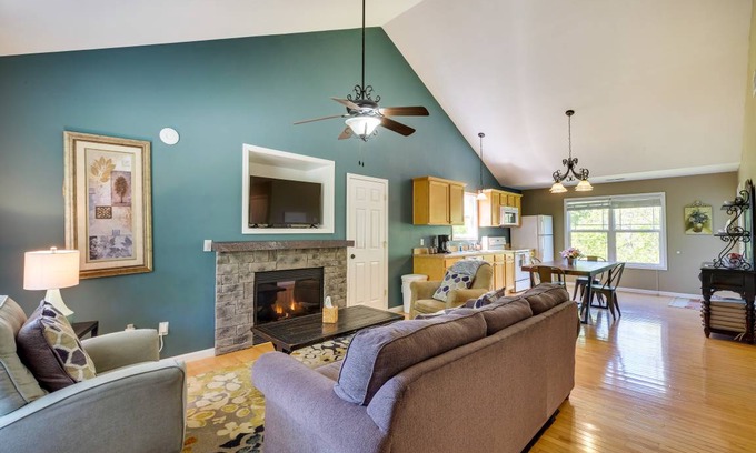 Taylorsville Cottage | 92 m² Cabin ∙ 3 bedrooms ∙ 6 guests