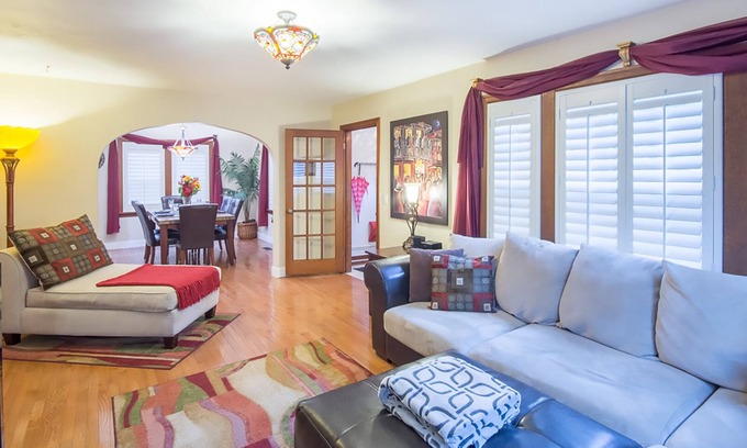 Coeur d'Alene House | Charming Retreat Nestled in Downtown Coeur D' Alene with a Sports Cellar