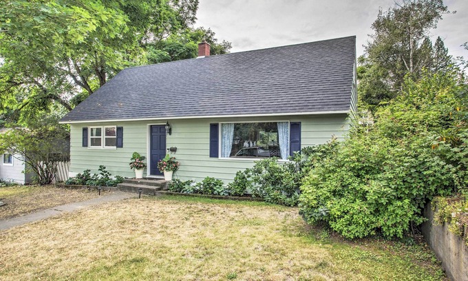 Garden District House | Coeur d'Alene Home w/Game Room & Private Yard