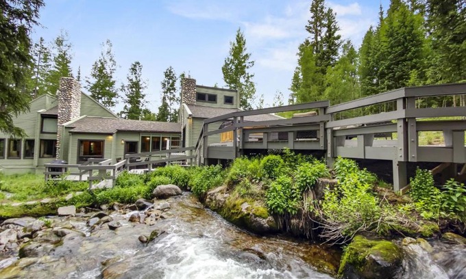 Blue River House | Creekside Chateau Home