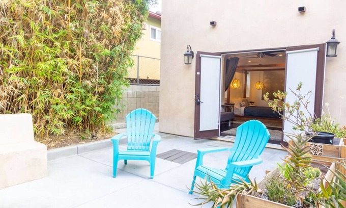 North Park Apartment | *Deluxe Master Studio* Private Entrance & Patio