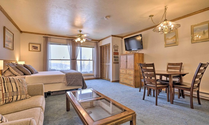 Brian Head Apartment | Free Shuttle to Lifts - Copper Chase Studio Condo!