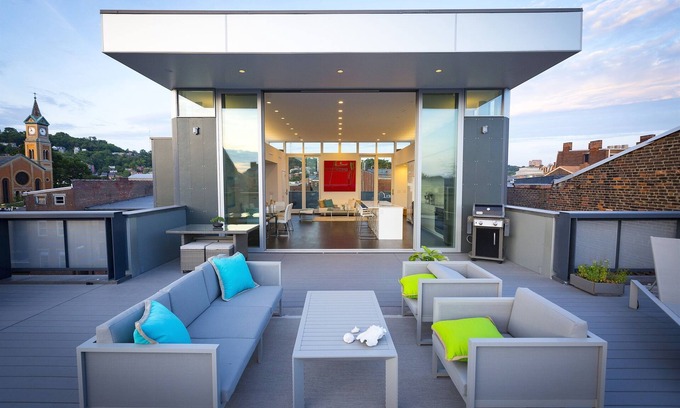 Over-the-Rhine Apartment | Luxury OTR penthouse - available weekly or monthly