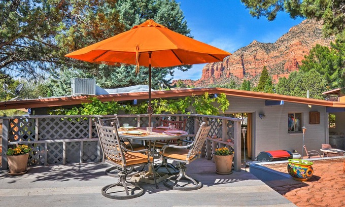 West Sedona House | Patio & Views: Peaceful Sedona Getaway!