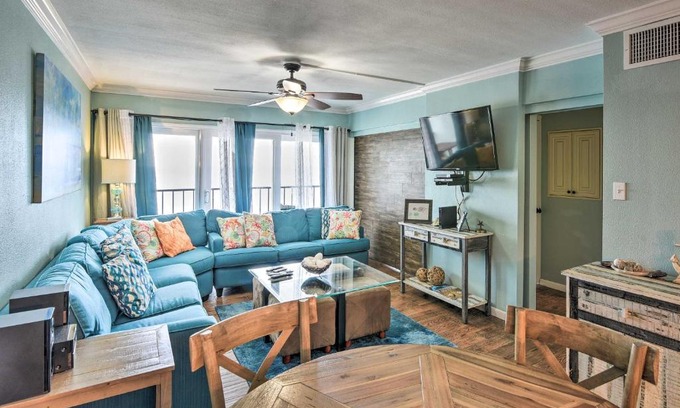Galveston House | Seaside Oasis with Direct Beach Access, Ocean Views!