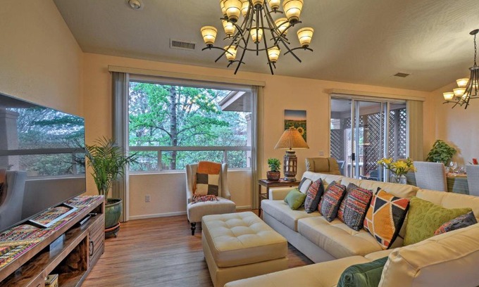 West Sedona House | Sedona Home with Big Backyard Near Red Rock St Park!