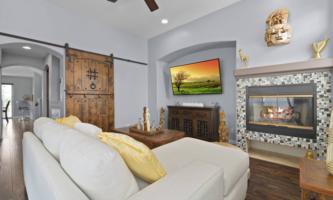 North Park House | Spanish Style 3 Story House, Best Location in SD. Views of North Park, W/AC.