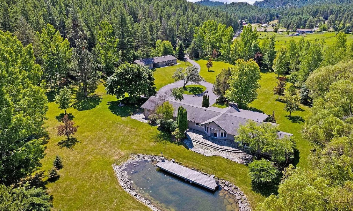 Lakeside House | Private Flathead Lake lagoon and dock, enjoy a spacious 5-bedroom Lakeside home.