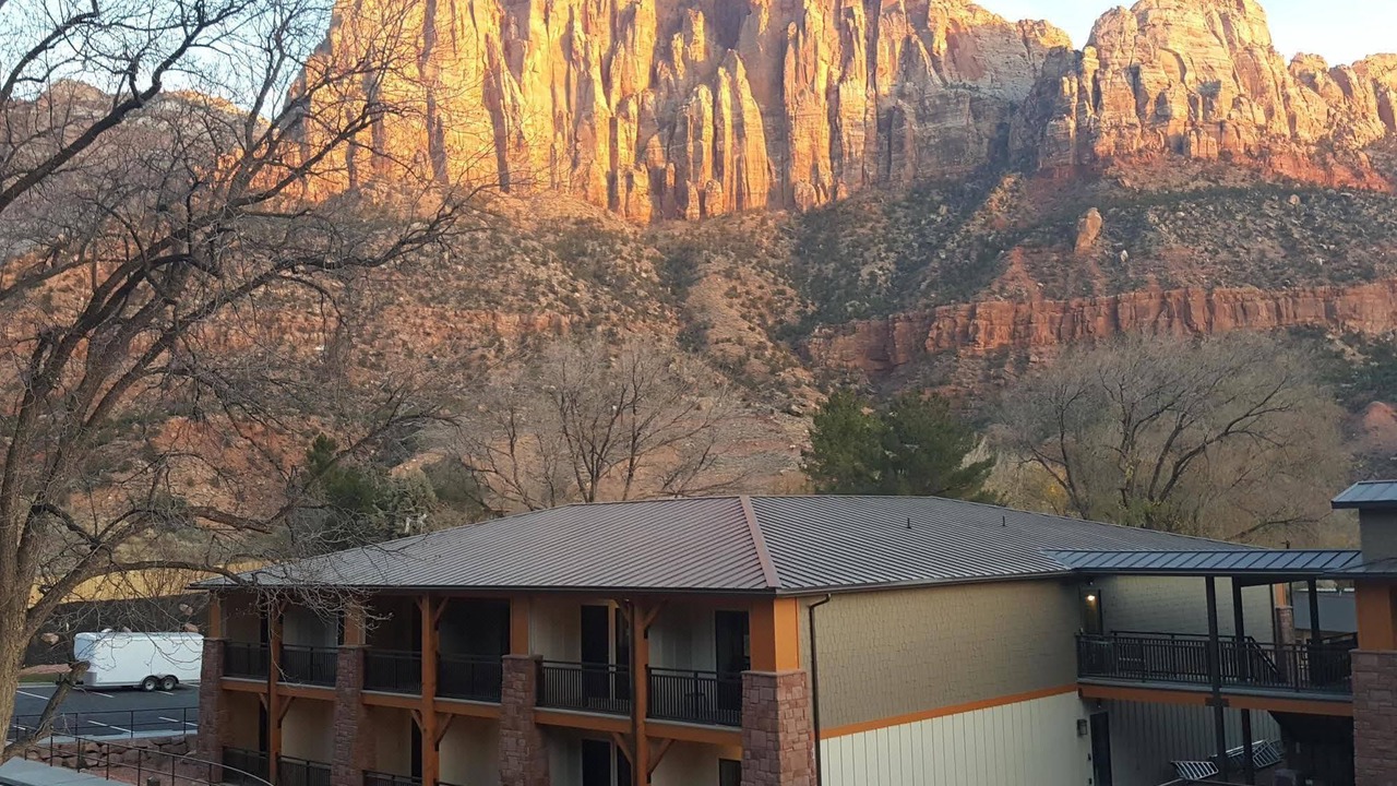 Photo of Buildings in Zion National Park South Entrance