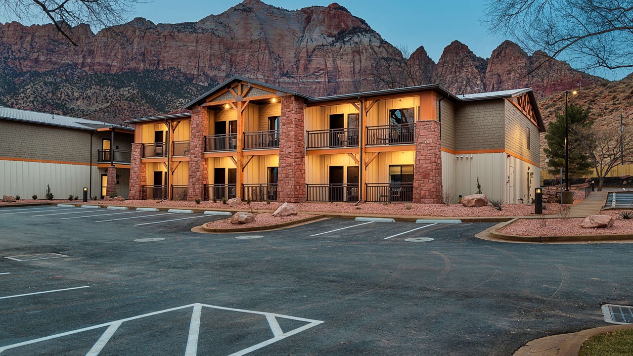 Photo of Buildings in Zion National Park South Entrance