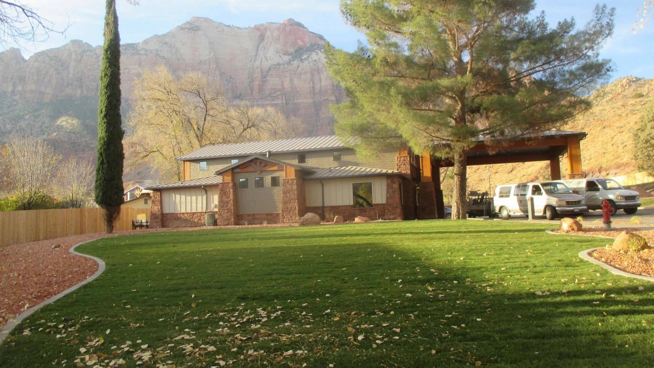 Photo of Buildings in Zion National Park South Entrance