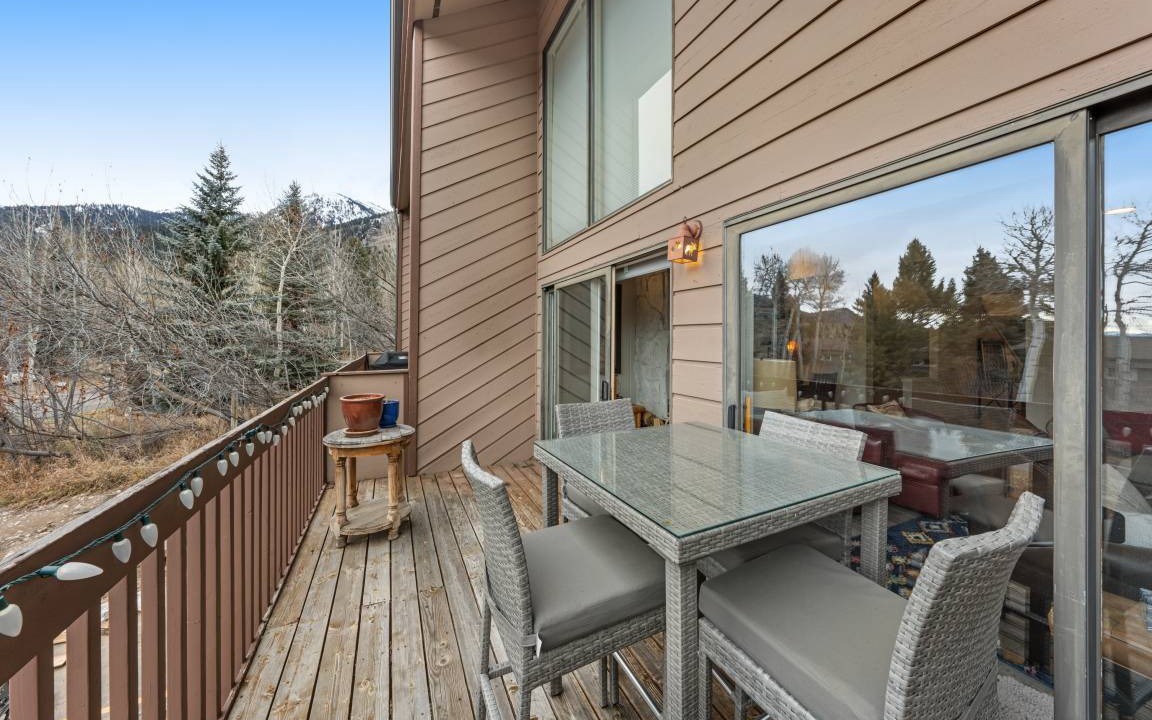 Photo of Patio Balcony in Teton Village