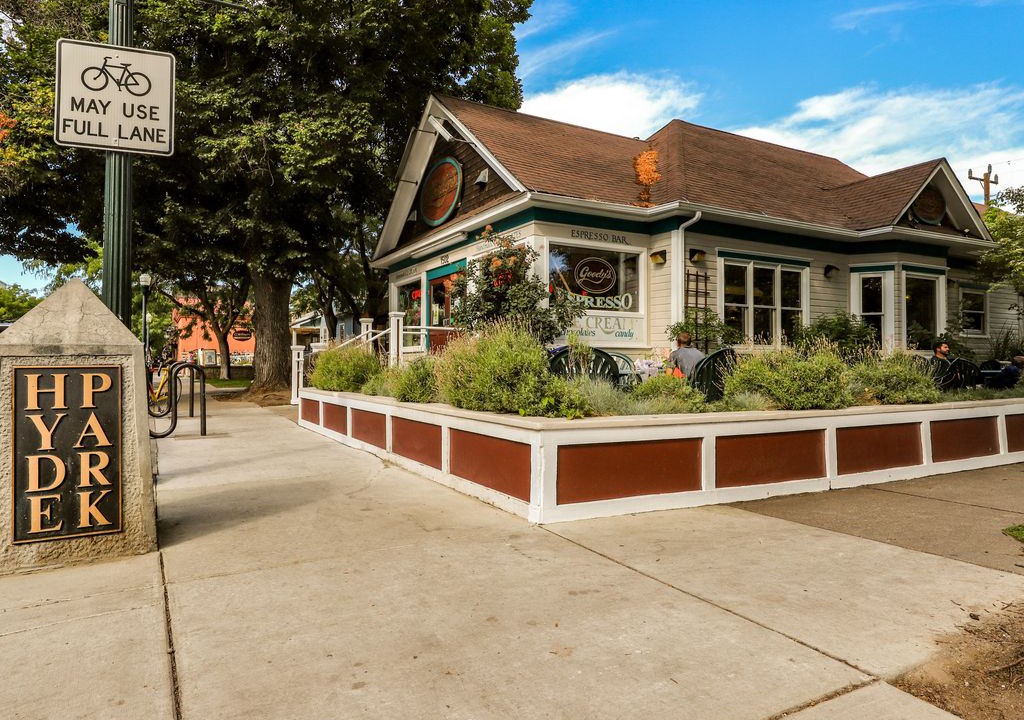 Photo of Buildings in Depot Bench