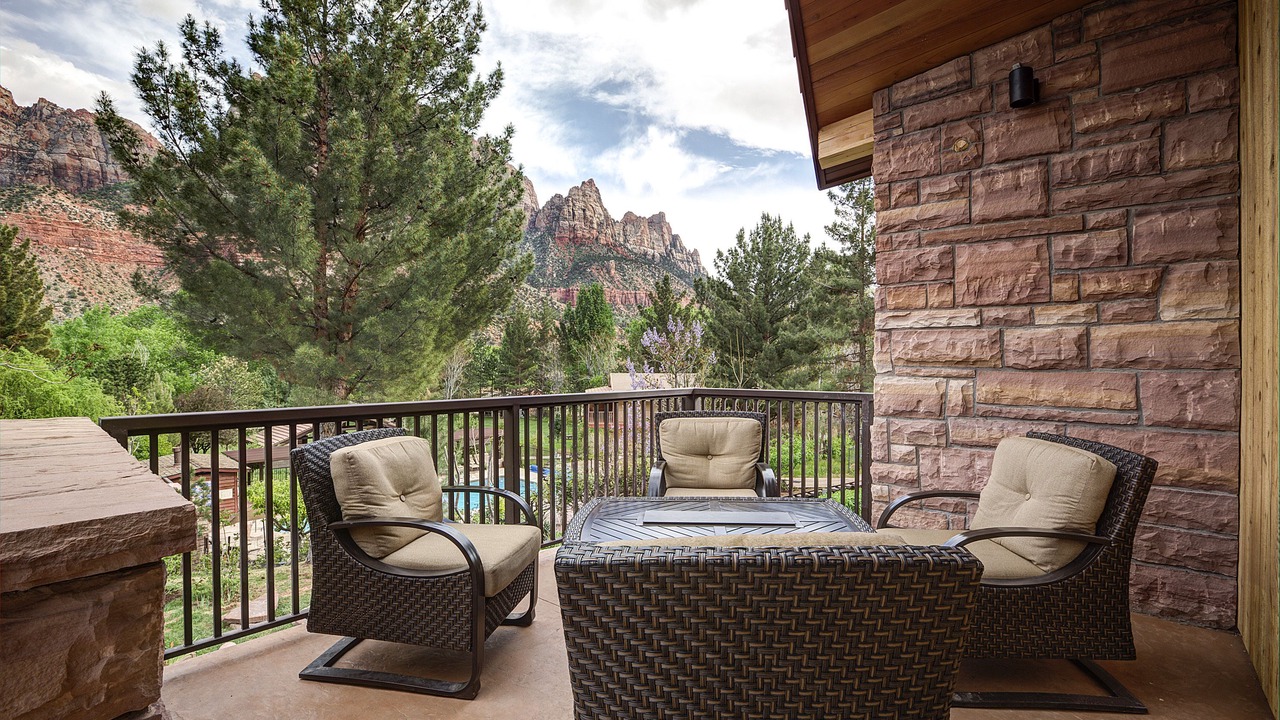 Photo of Patio Balcony in Zion National Park South Entrance