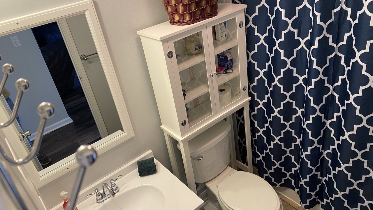 Photo of Bathroom in White